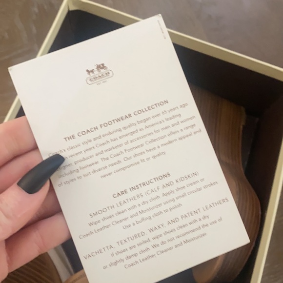 COACH heels New in Box - Picture 7 of 7